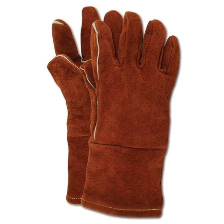 MAGID All Leather Heat Gloves, 12PK 1514WWL